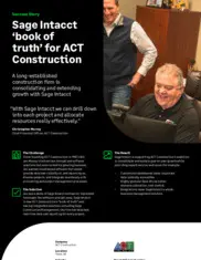 Preview of the ACT Construction Case Study
