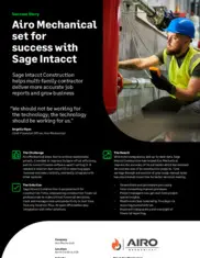 Preview of the Airo Mechanical Case Study