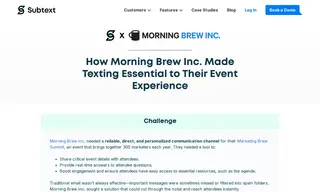 Preview of the Morning Brew Inc. Case Study