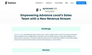 Preview of the Advance Local Case Study