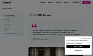 Preview of the Hotel VIU Milan Case Study