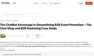 Preview of the The Chat Shop Case Study