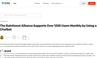 Preview of the The Rainforest Alliance Case Study