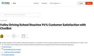 Preview of the Valley Driving School Case Study