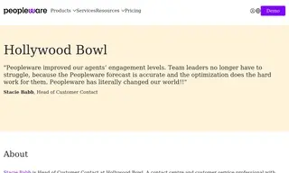 Preview of the Hollywood Bowl Case Study