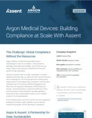 Preview of the Argon Medical Devices Case Study