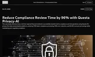 Preview of the Mid-Tier Regional Financial Institution Case Study