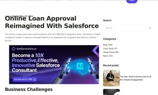 Preview of the Leading Fintech Company Case Study