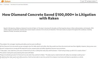 Preview of the Diamond Concrete Case Study