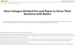 Preview of the Caliagua Ditched Case Study