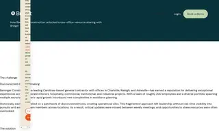 Preview of the Barringer Construction Case Study