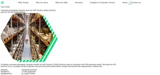 Preview of the Leading Consumer Packaging Company Case Study