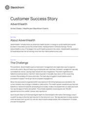 Preview of the AdventHealth Case Study