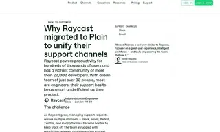 Preview of the Raycast Case Study