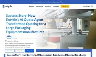 Preview of the Large Packaging Equipment Manufacturer Case Study