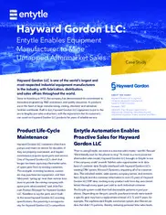 Preview of the Hayward Gordon LLC Case Study