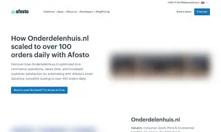 Preview of the Onderdelenhuis Case Study