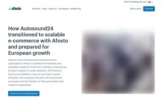 Preview of the Autosound24 Case Study