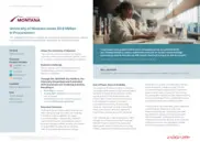Preview of the University of Montana Case Study
