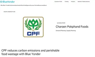 Preview of the Charoen Pokphand Foods Public Company Limited Case Study
