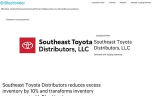 Preview of the Southeast Toyota Distributors Case Study