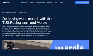 Preview of the TUG Racing Case Study