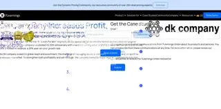 Preview of the DK Company Case Study