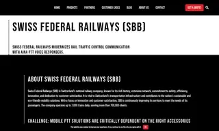 Preview of the Swiss Federal Railways (SBB) Case Study