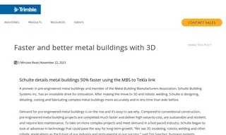 Preview of the Schulte Building Systems Case Study