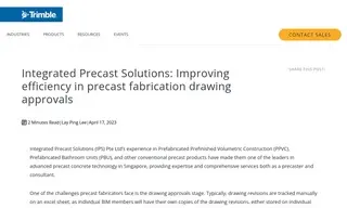 Preview of the Integrated Precast Solutions Case Study