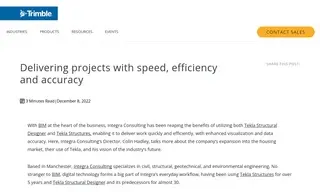 Preview of the Integra Consulting Case Study