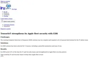 Preview of the TensorIoT Case Study