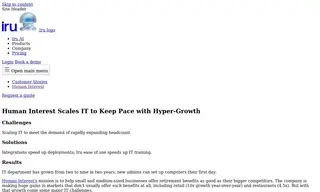 Preview of the Human Interest Case Study