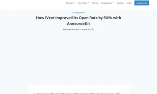 Preview of the iVent Case Study