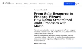 Preview of the Kahua Case Study