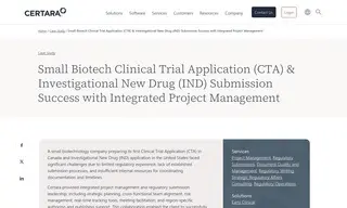 Preview of the Small Biotechnology Company Case Study