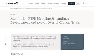 Preview of the Asciminib Case Study