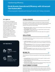 Preview of the Ricoh Case Study