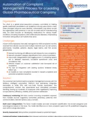 Preview of the Global Pharmaceutical Company Case Study