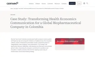 Preview of the Sanofi Case Study