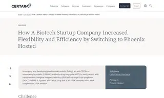 Preview of the Biotech Startup Company Case Study