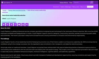 Preview of the Lloyd’s Register Case Study