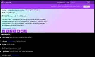 Preview of the EPIC Insurance Brokers & Consultants Case Study