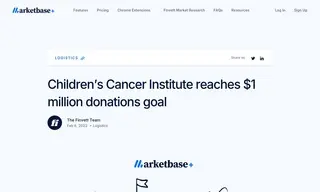 Preview of the Children’s Cancer Institute Case Study