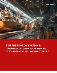 Preview of the Leading American Manufacturer Case Study