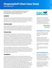 Preview of the Better Bathrooms Case Study