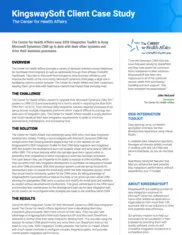 Preview of the The Center for Health Affairs Case Study