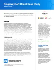 Preview of the Winson Group Case Study