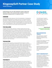 Preview of the Genbil Software Case Study