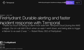 Preview of the FireHydrant Case Study